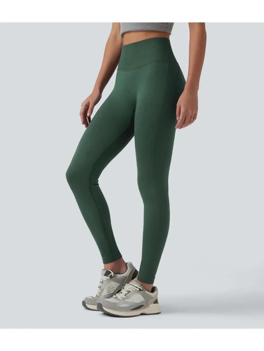 Halara OneForm Seamless High Waisted Tummy Butt Lifting Leggings Size XS 7/8
